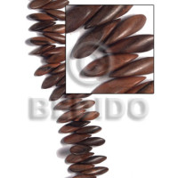 30mmx8mmx11mm petals camagong tiger ebony