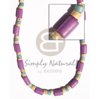 Violet wood tube 4-5