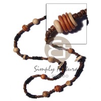 "kalandrakas"- asstd. wood beads per