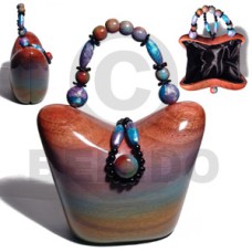 Collectible handcarved laminated acacia