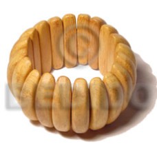 Elastic nangka wood bangle