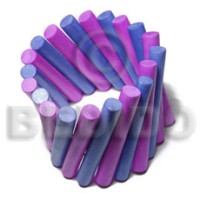 Elastic 2 color combination light blue