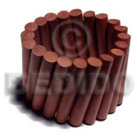 Elastic natural wood stick