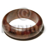Grained stained glazed and matte coated