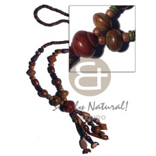 4-5mm coco natural brown pokalet