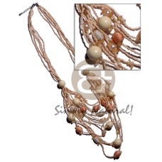 5 rows graduated multilayered creme