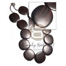 36mmx5mm camagong tiger ebony hardwood