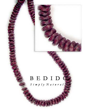Coco Flower Beads Wine Coco Beads Coco Necklace