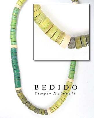 Coco Heishi Necklaces Multicolored Necklace