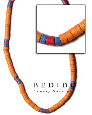 Coco Heishi Combination Necklace Multicolored Necklace