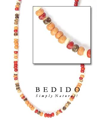 Colored Combination Coco Necklaces Multicolored Necklace