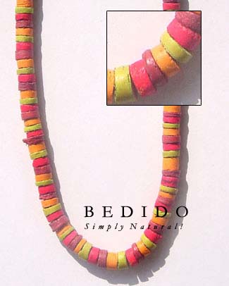 Coco Heishi Necklace Multicolored Necklace