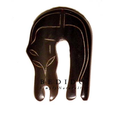 African Animal Horn 45mm Bone Horn Pendants