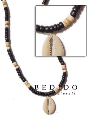 4-5 Mm Coco Pukalet Natural Necklace