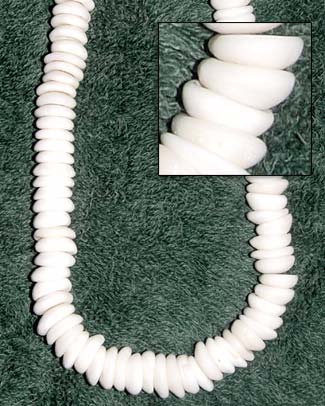 White Puka Shells In Puka Shell Necklace Puka