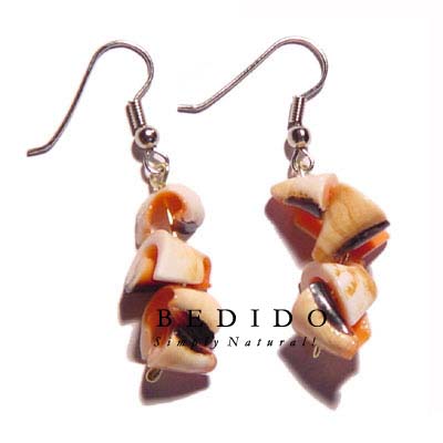 Dangling Everlasting Luhuanus Shell Earrings