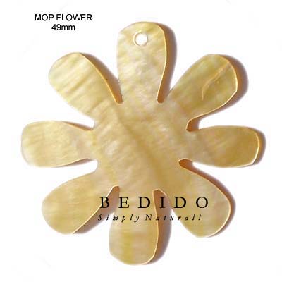 MOP Flower Pendant Shell Pendants