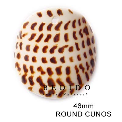 Round Cunos Pendant Shell Pendants