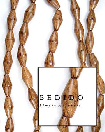 Football Bayong Wood Beads Wood Beads Wooden Necklace