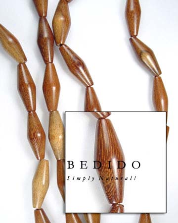 Football Bayong Woodbeads Wood Beads Wooden Necklace
