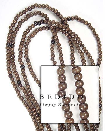 Camagong Wood Beads Wood Beads Wooden Necklace