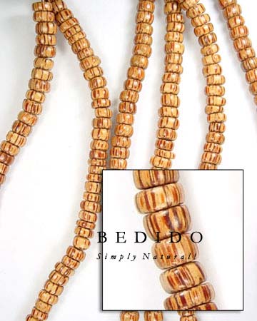 Palmwood Pukalet Woodbeads Wood Beads Wooden Necklace
