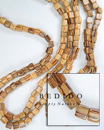 Roble Barrel Wood Beads Wood Beads Wooden Necklace