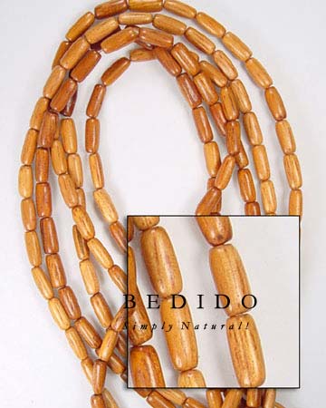 Bayong Oval Woodbeads Wood Beads Wooden Necklace