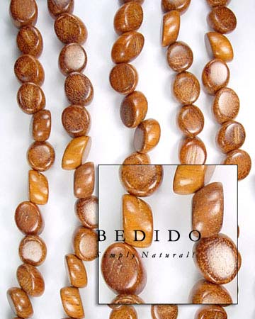 Bayong Slidecut Wood Beads Wood Beads Wooden Necklace
