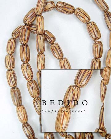 Palm Wood Capsule Wood Wood Beads Wooden Necklace