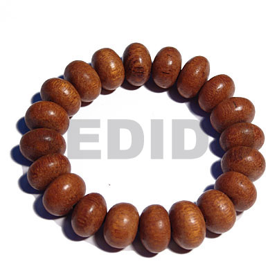 Mentos Cebu Jewelry Bayong Elastic Wood Beads Bracelets