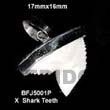 x shark teeth pendant Bone Horn Pendants