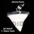 y shark teeth pendant Bone Horn Pendants
