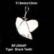 tiger shark teeth pendant Bone Horn Pendants