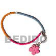 Cebu Anklets Coco Pukalet With Flower Anklets Products - Cebujewelry.com