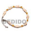 Cebu Anklets Native Coco Pukalet With Anklets Products - Cebujewelry.com