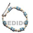 Cebu Anklets White Rose Shell With Anklets Products - Cebujewelry.com