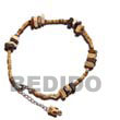 native anklets with wood Anklets
