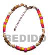 coco heishi anklets with Anklets