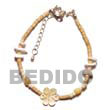 Cebu Anklets Coco Heishi Natural Anklet Anklets Products - Cebujewelry.com