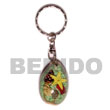 Cebu Keychain Cowry With Laminated Sea Keychain Products - Cebujewelry.com
