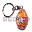 Cebu Keychain Cowry With Laminated Sea Keychain Products - Cebujewelry.com