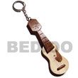 wooden guitar keychain Keychain