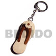 Cebu Keychain Wooden Beach Slipper W/ Keychain Products - Cebujewelry.com