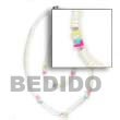 Cebu Shell Bracelets White Clam W/ Colored Shell Bracelets Products - Cebujewelry.com