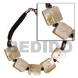 Cebu Shell Bracelets Sq. Cut Hammershell On Shell Bracelets Products - Cebujewelry.com