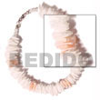 white rose w/ pink Shell Bracelets