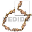 popcorn luhuanus in gold Shell Bracelets