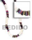 Cebu Shell Necklace Rainbow Color Shell Necklace Shell Necklace Products - Cebujewelry.com