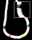 Cebu Shell Necklace Graduated Shell Combination Rasta Shell Necklace Products - Cebujewelry.com